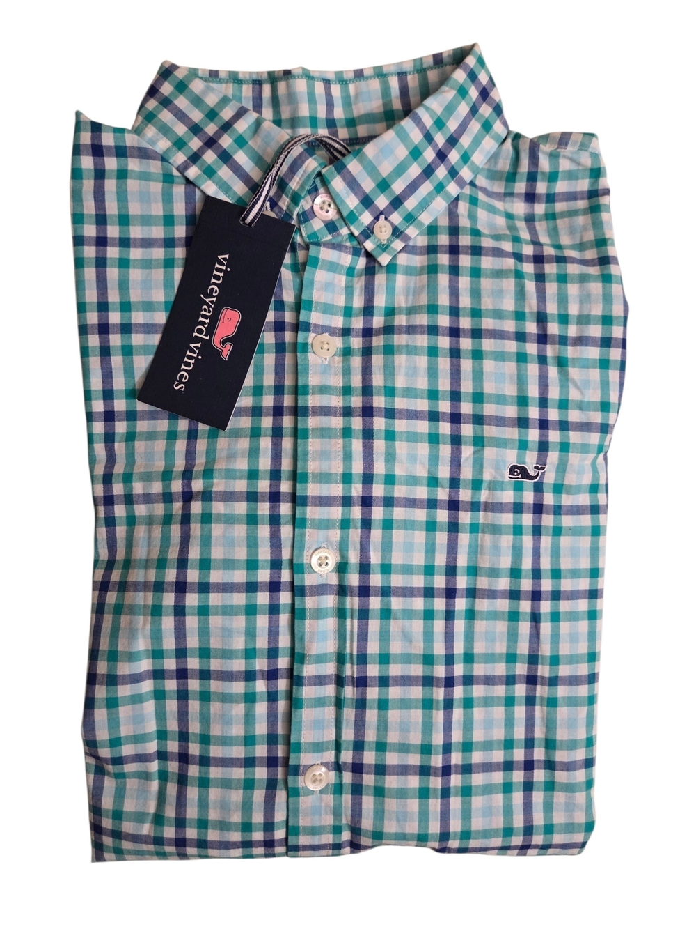 Vineyard Vines - NWT - Boys XL (18) - Whale Shirt - 100% Cotton